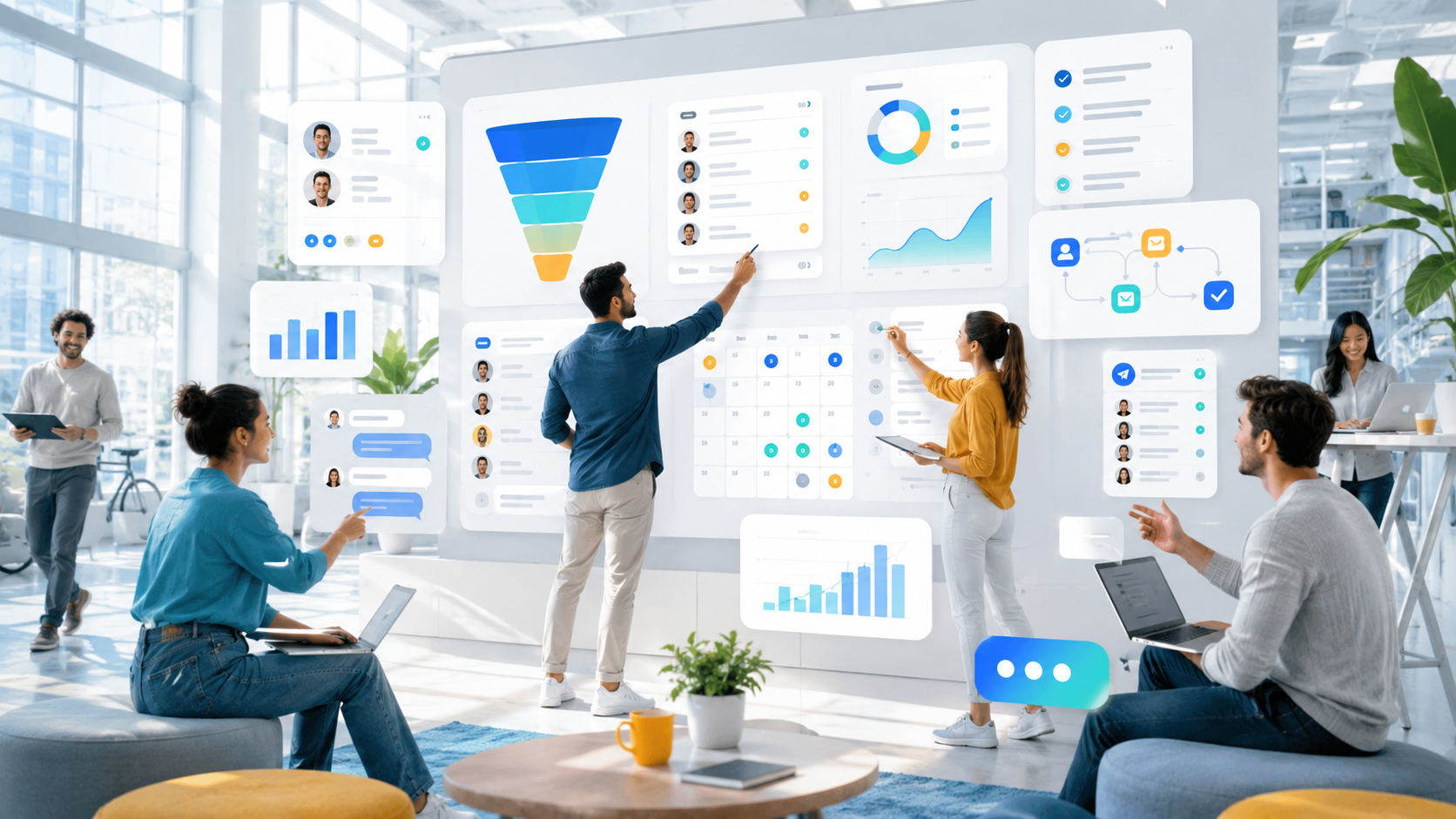 Implementación de CRM Bitrix24 con RealNet para equipos comerciales